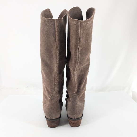 Naughty Monkey Leather Harmony Boot Taupe Size 8.5 - Picture 5 of 11